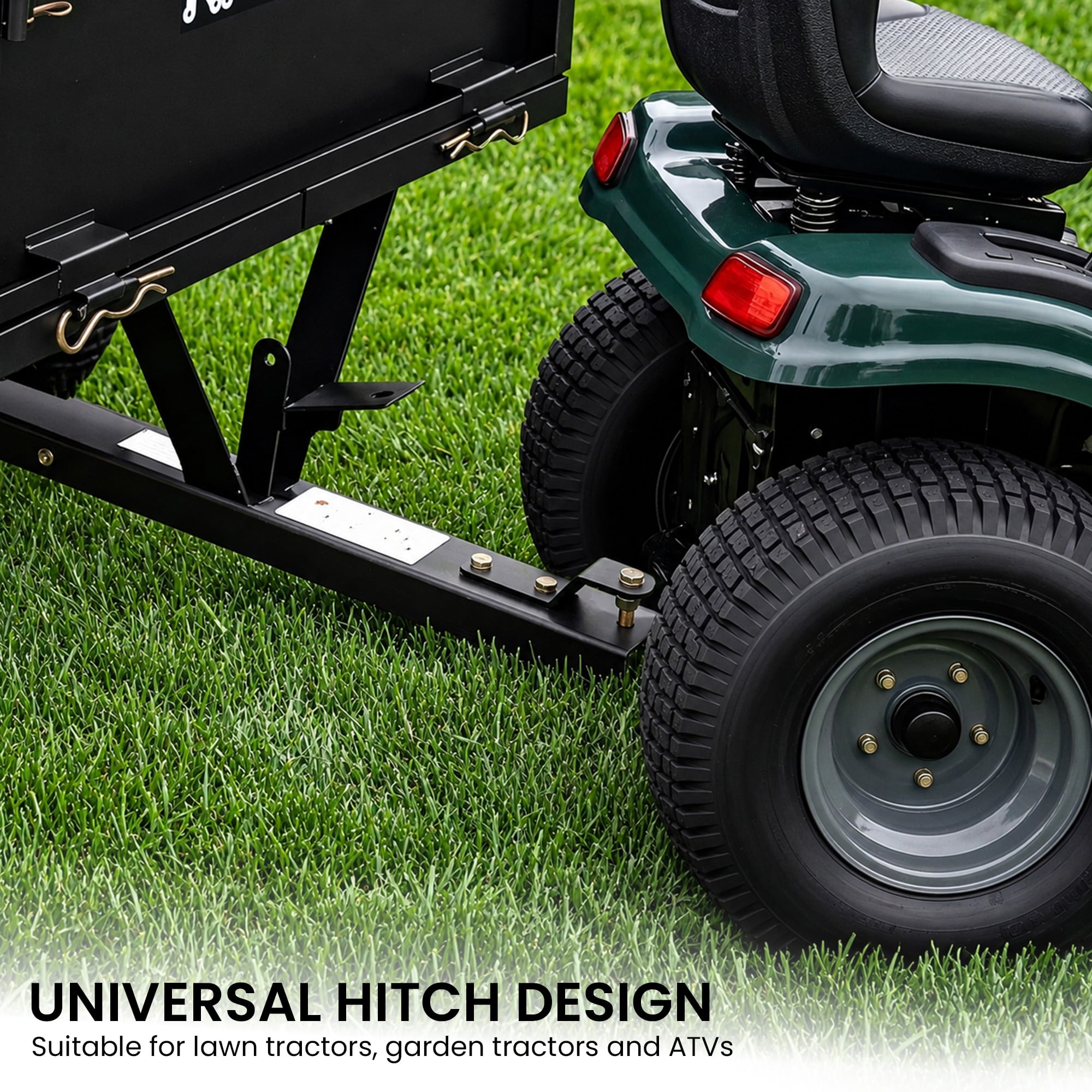 Heavy Duty Steel Dump Cart 168x83x92cm