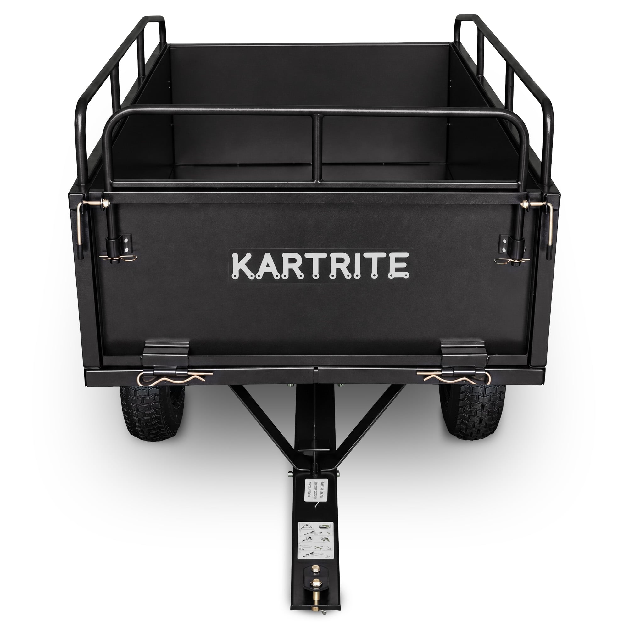 Heavy Duty Steel Dump Cart 168x83x92cm