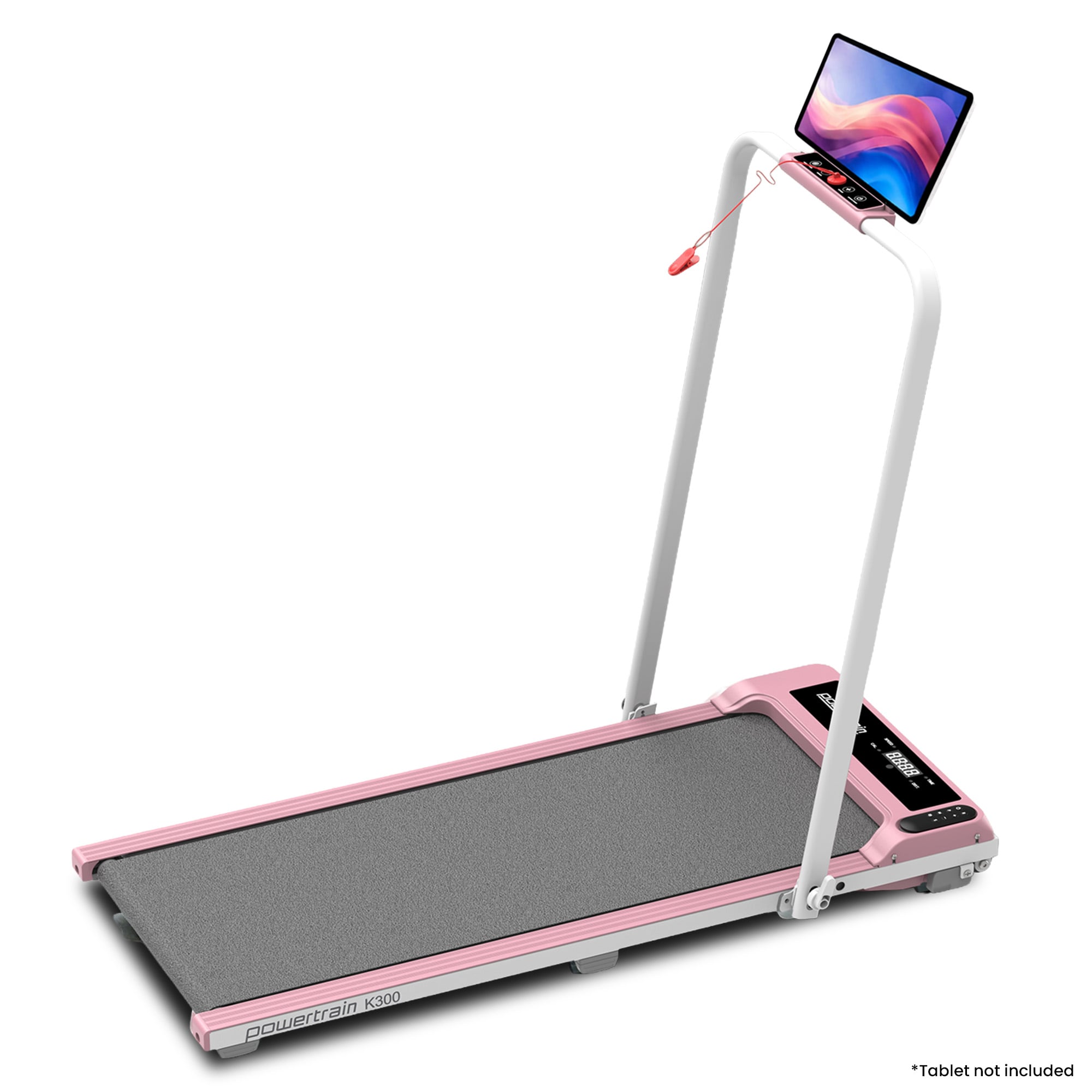Foldable Treadmill Pink 2-in-1 1000x400cm