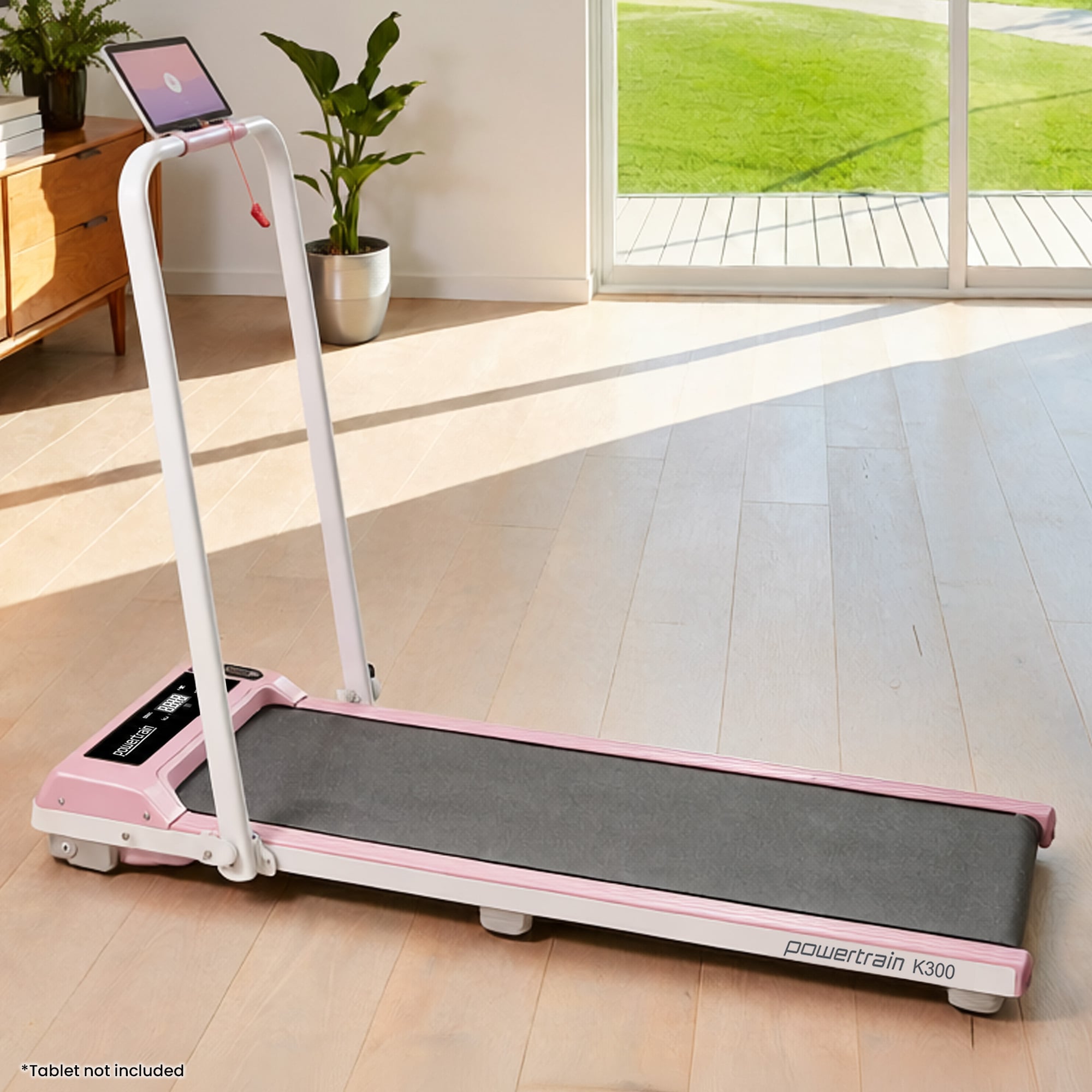 Foldable Treadmill Pink 2-in-1 1000x400cm