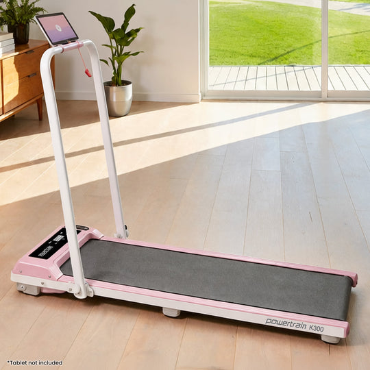 Foldable Treadmill Pink 2-in-1 1000x400cm