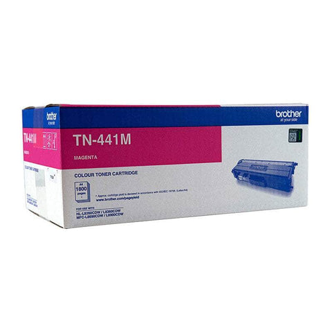Tn-441M Colour Laser Toner - Magenta Standard Cartridge
