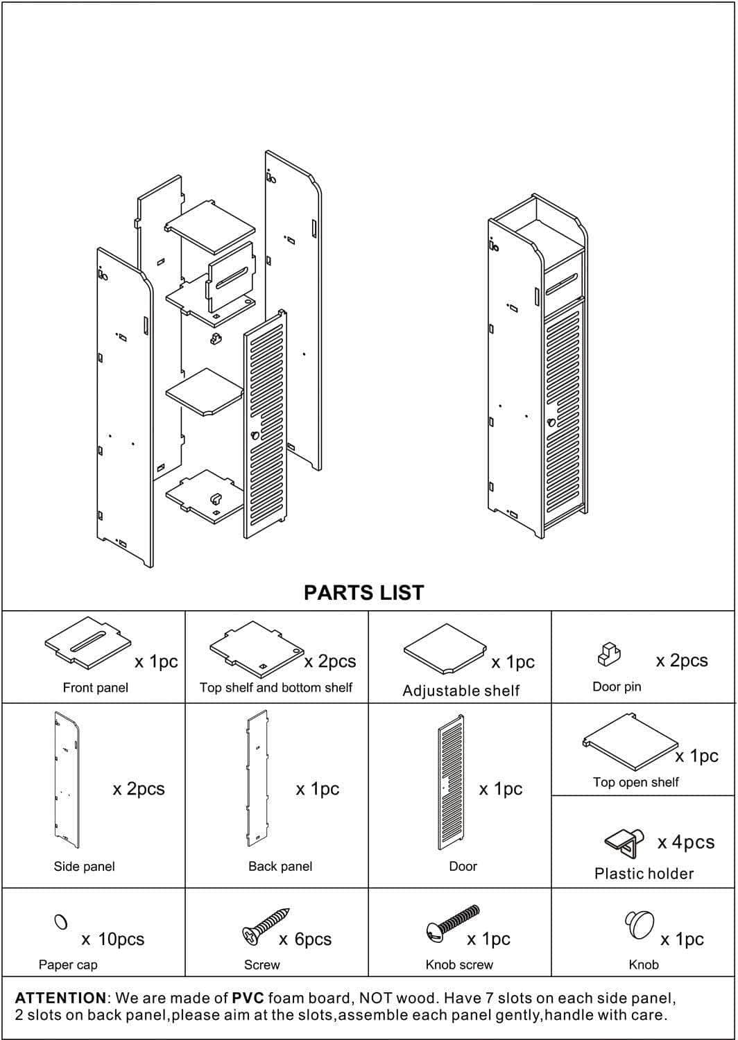 Toilet Paper Roll Holder for Bathroom White, 80 cm