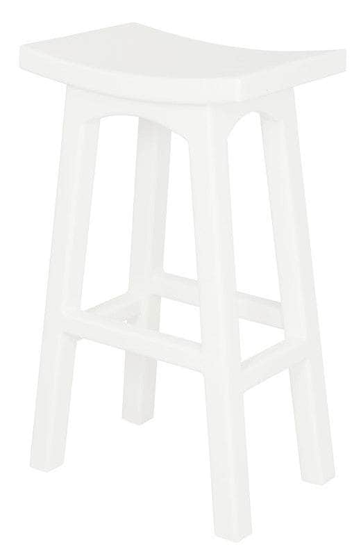 Tokyo Timber Bar Stool H 77 cm (White)