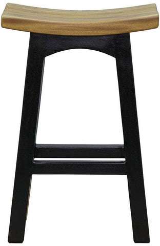 Tokyo Timber Kitchen Counter Stool H 67 Cm (Black Caramel)