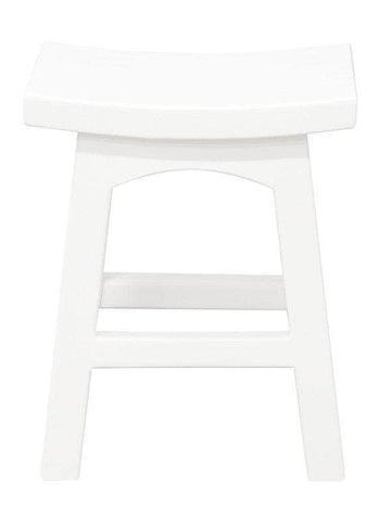 Tokyo Timber Stool H 48 cm (White)