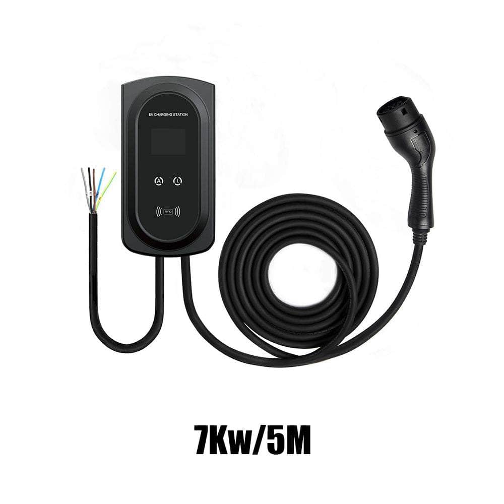 Touch Wallbox Charger: 7Kw 1 Phases