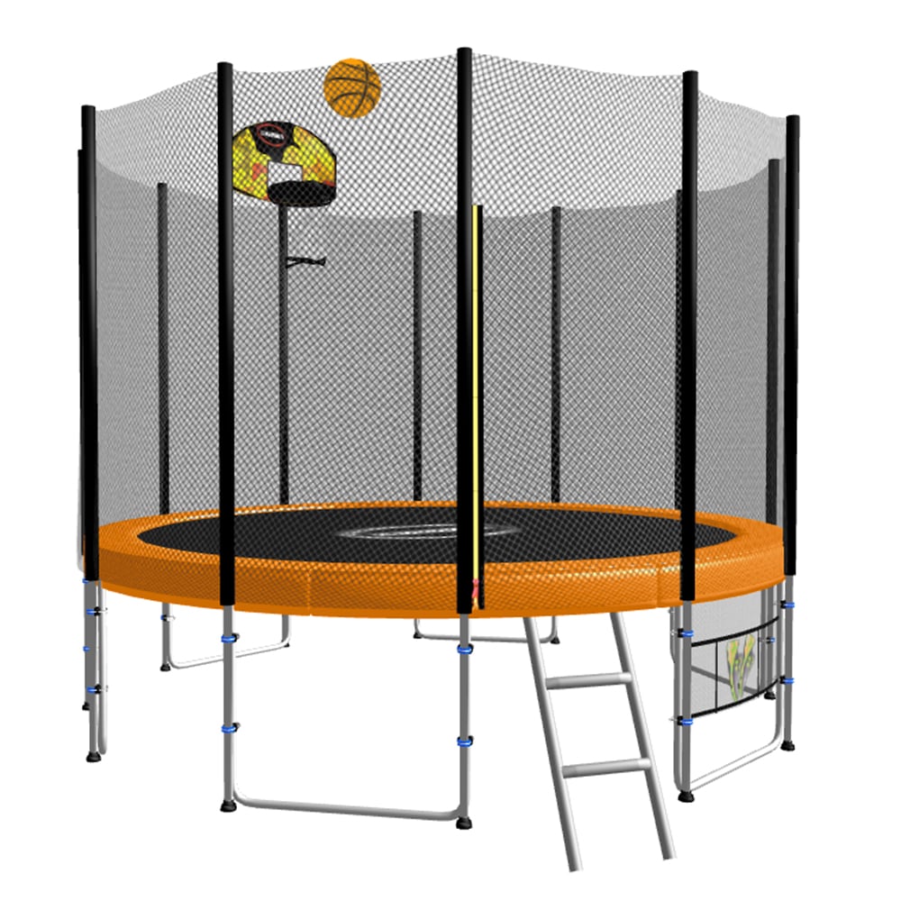 Round Trampoline Safety Net 130x49x16cm