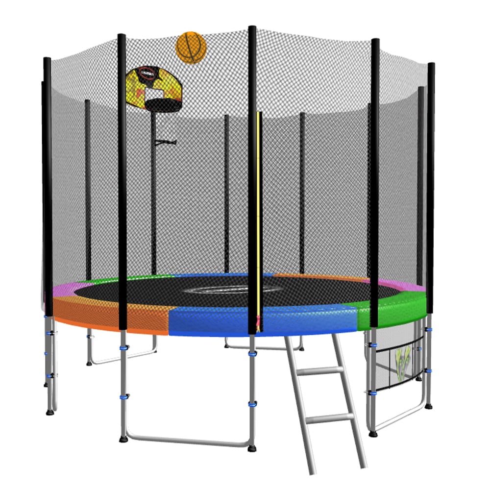 Trampoline Basketball Set Fun 1x8cm