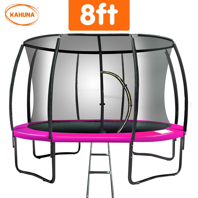 Trampoline 8ft Pink Outdoor Spring 1x8cm
