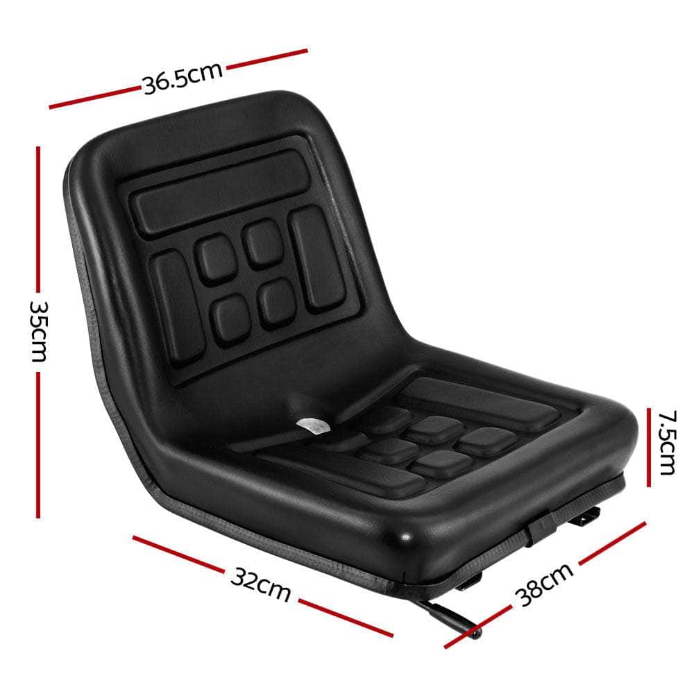 Tractor Seat Forklift Excavator Bulldozer Universal Suspension Backrest Truck Chair