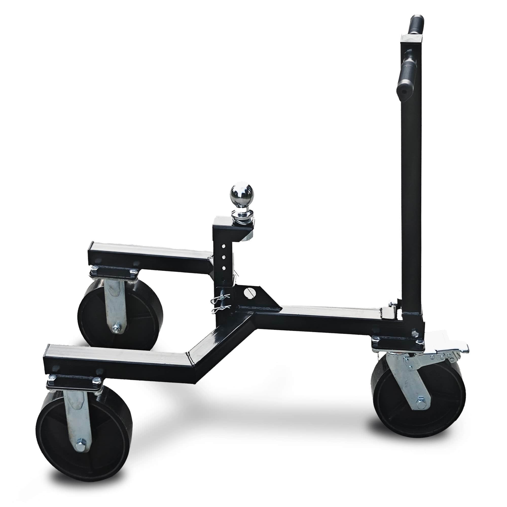 Trailer Dolly Adjustable 2in Hitch Ball 1500kg Tongue Weight Capacity 8in Swivel Whe | 1500Kg - photo 11