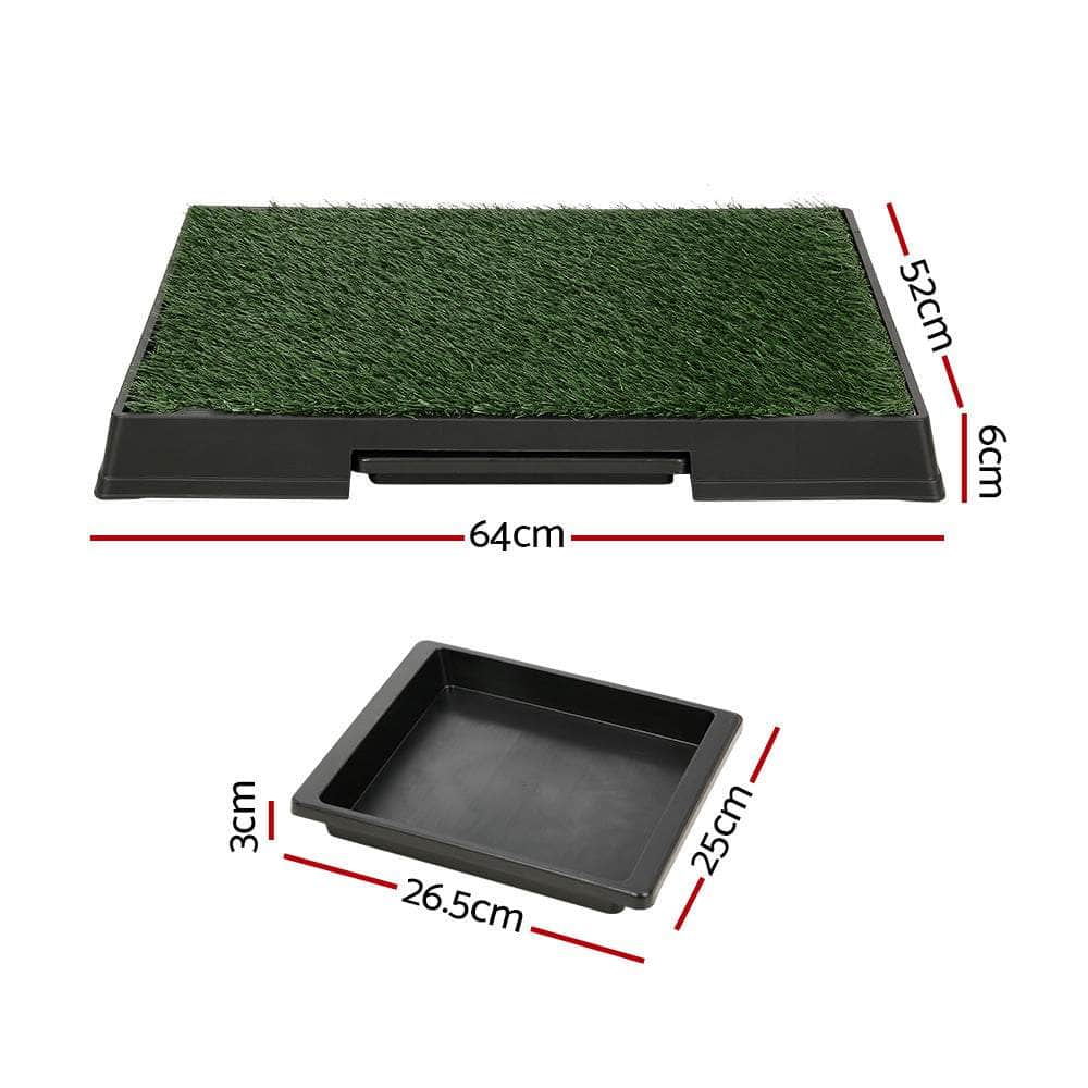 Training Pad Portable Dog Potty with Grass Mat