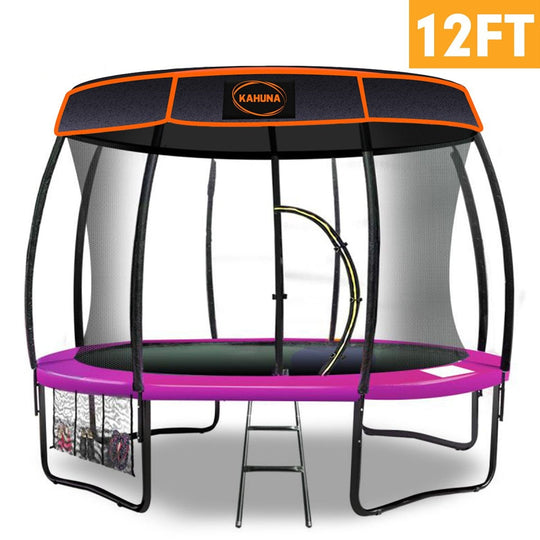 trampolines Trampoline 12 ft with  Roof-Pink