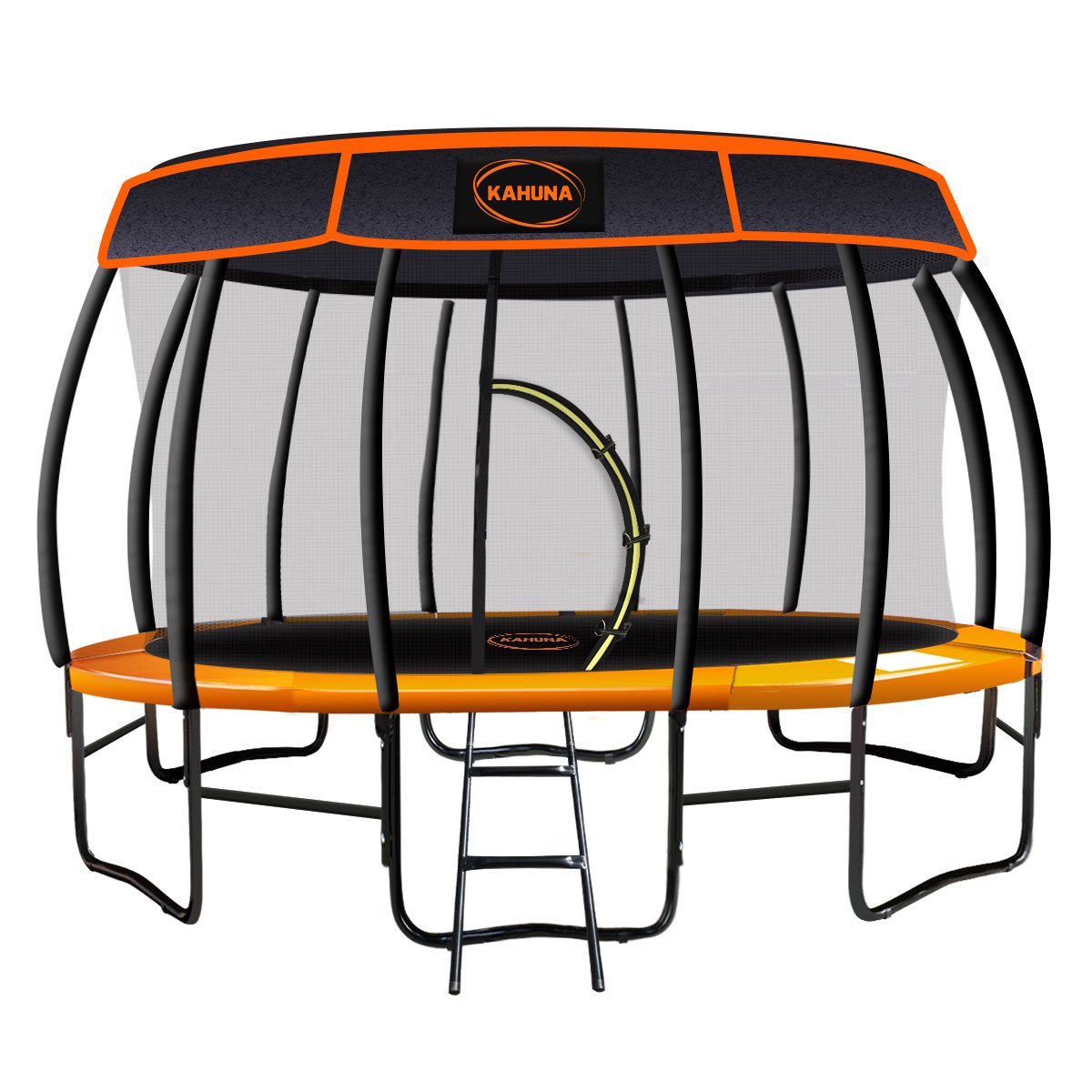 Trampoline 14 ft with  Roof- orange on Afterpay | ZipPay | LayBuy | Klarna