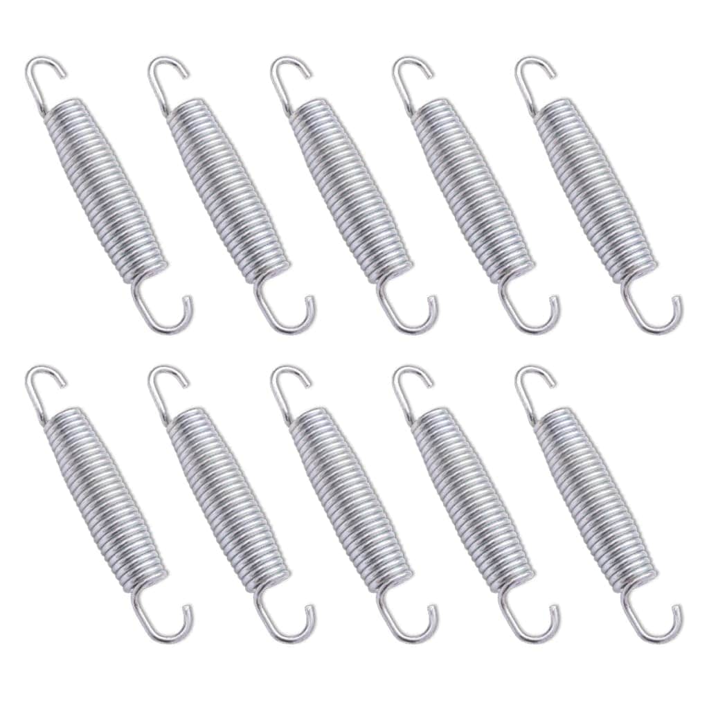 Trampoline Springs 10 pcs Zinc-plated Iron