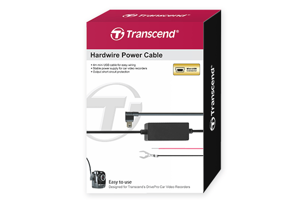 Transcend Ts-Dpk2 Dashcam Hardwire Kit For Drivepro, Micro-B (For Dp230 / Dp130 / Dp110)