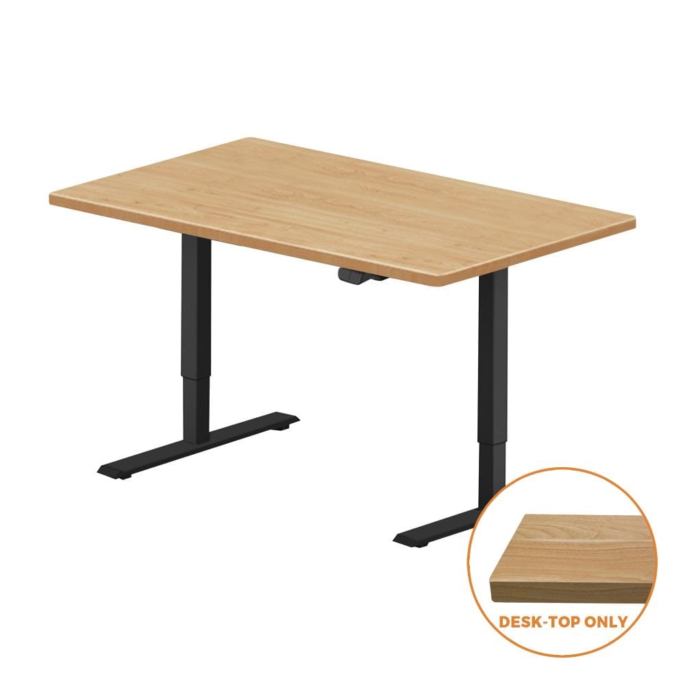 Transform Your Office Space with a Stylish Oak Standing Desk Table Top (120cm)