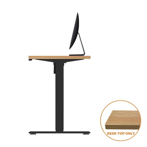 Transform Your Office Space with a Stylish Oak Standing Desk Table Top (120cm)