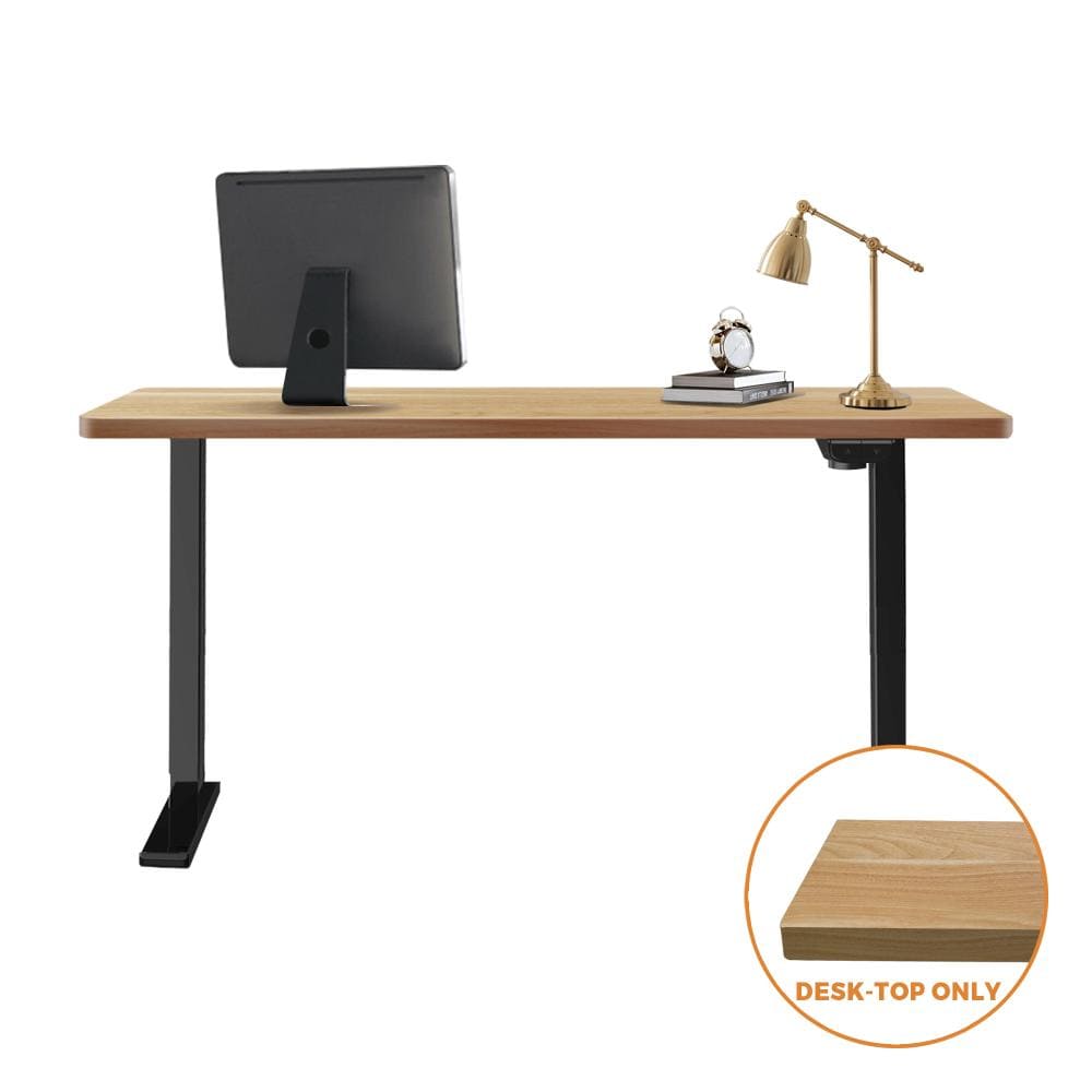 Transform Your Office Space with a Stylish Oak Standing Desk Table Top (120cm)