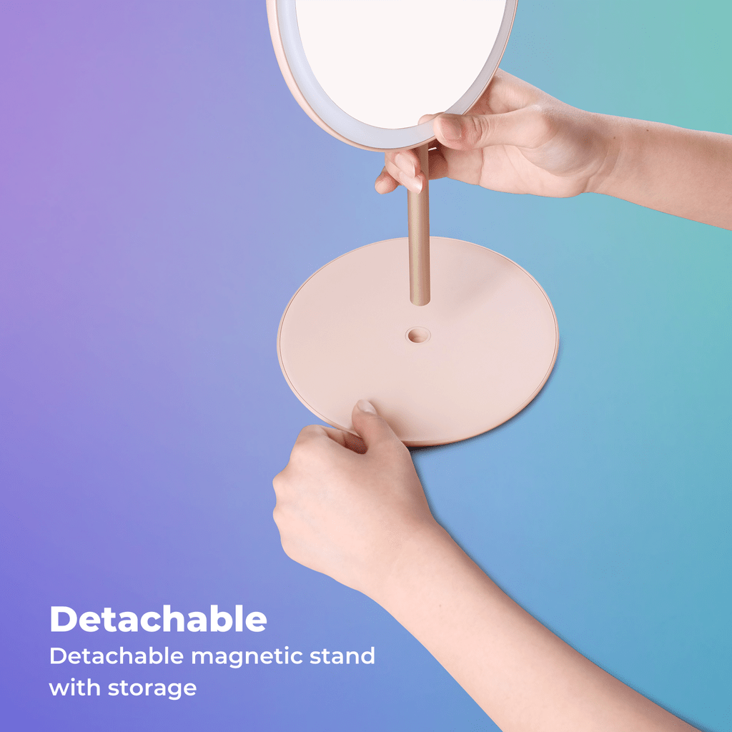 Travel Makeup Mirror Pink HM-MR-101-MUID
