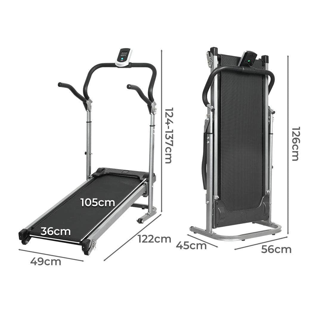 Treadmill Foldable Incline Exercise Machine for Home Gym Fitness Walk