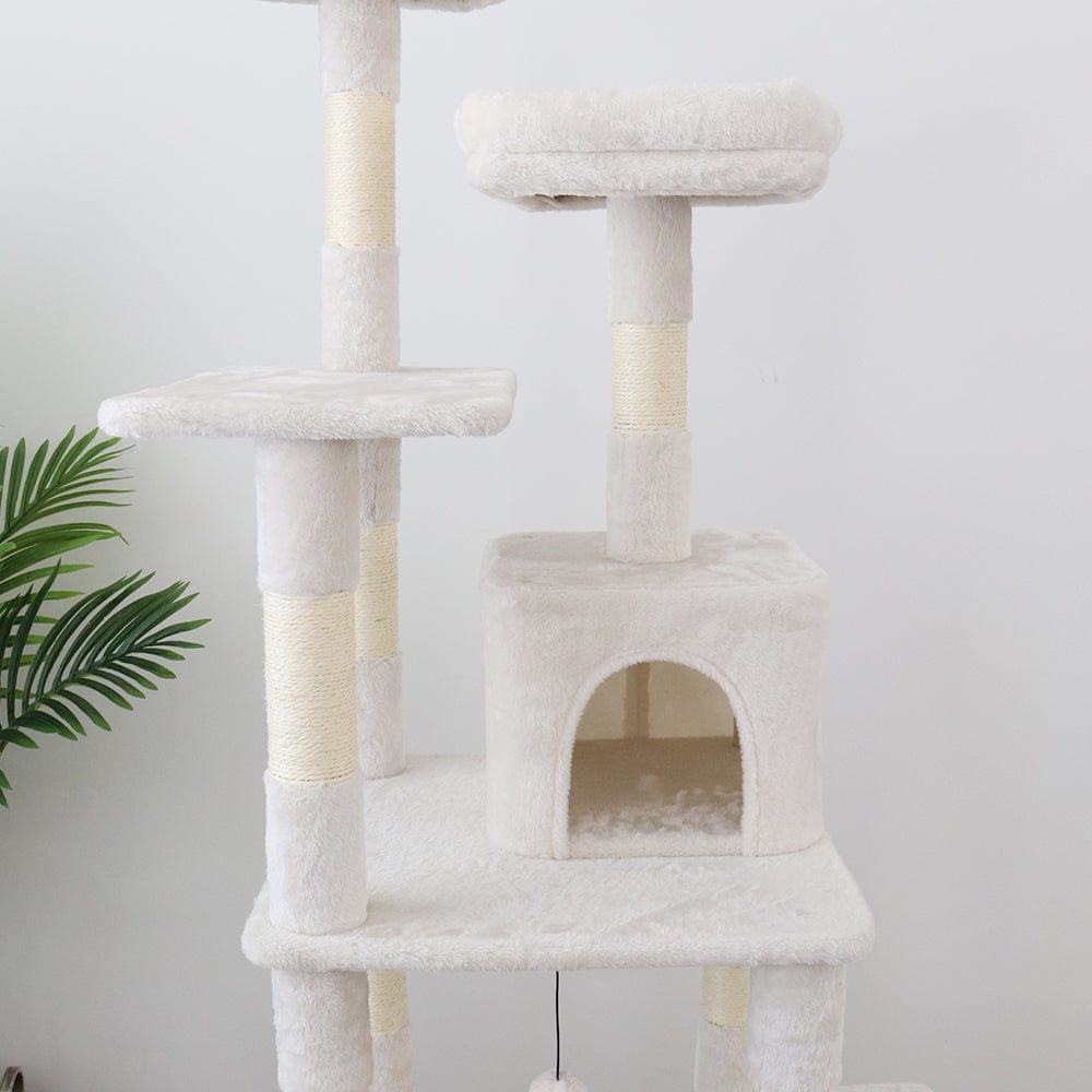 Treat Your Cat to the Ultimate Scratching Experience with the Tranquility Condo Scratching Post