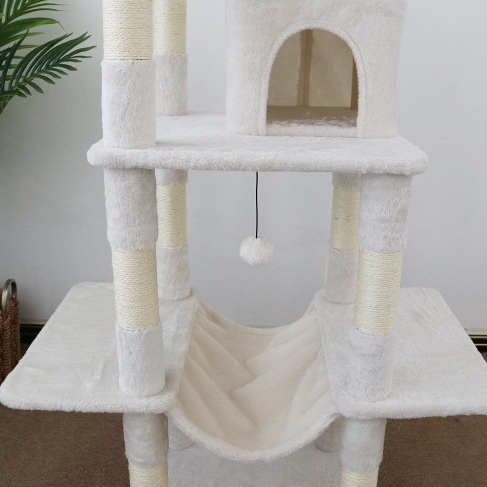 Treat Your Cat to the Ultimate Scratching Experience with the Tranquility Condo Scratching Post