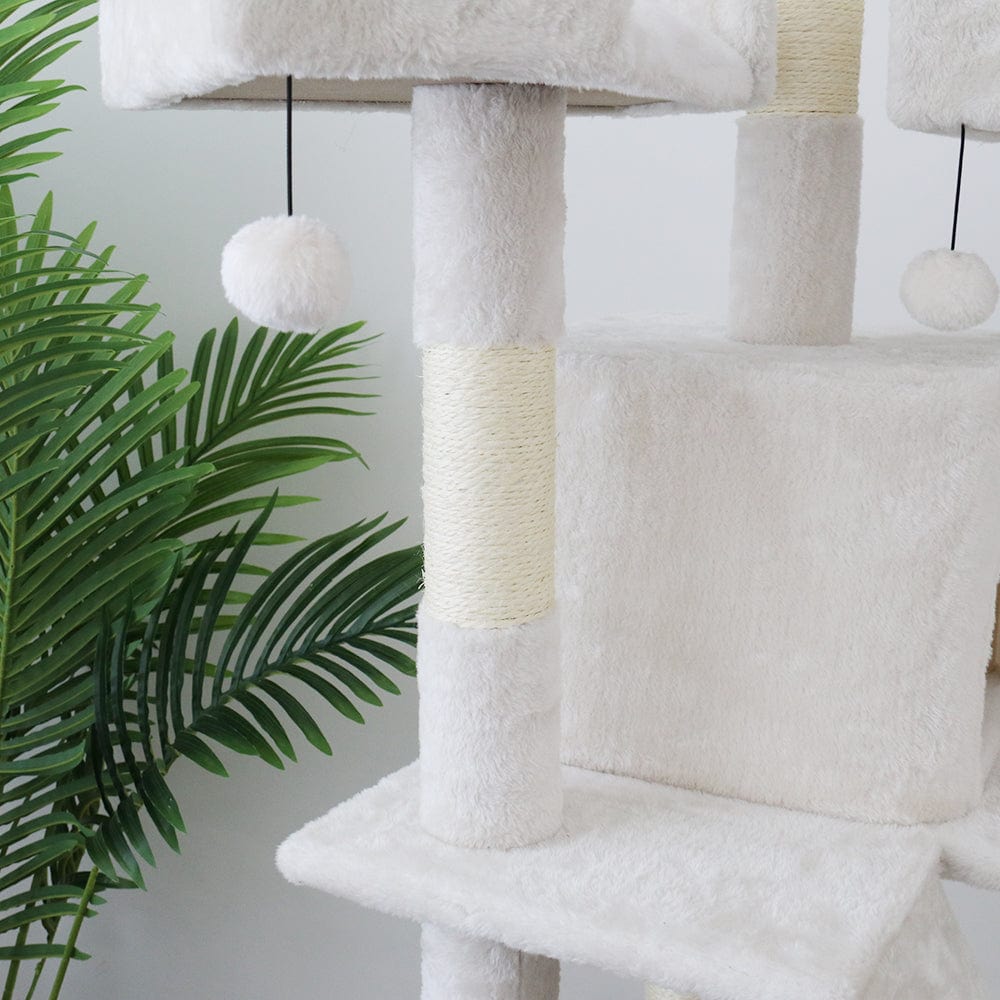 Treat Your Cat to the Ultimate Scratching Experience with the Tranquility Condo Scratching Post