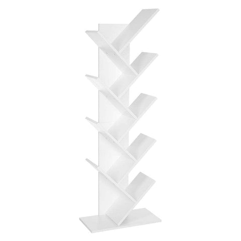 Tree Bookshelf 8 Tier White LBC11WTV1
