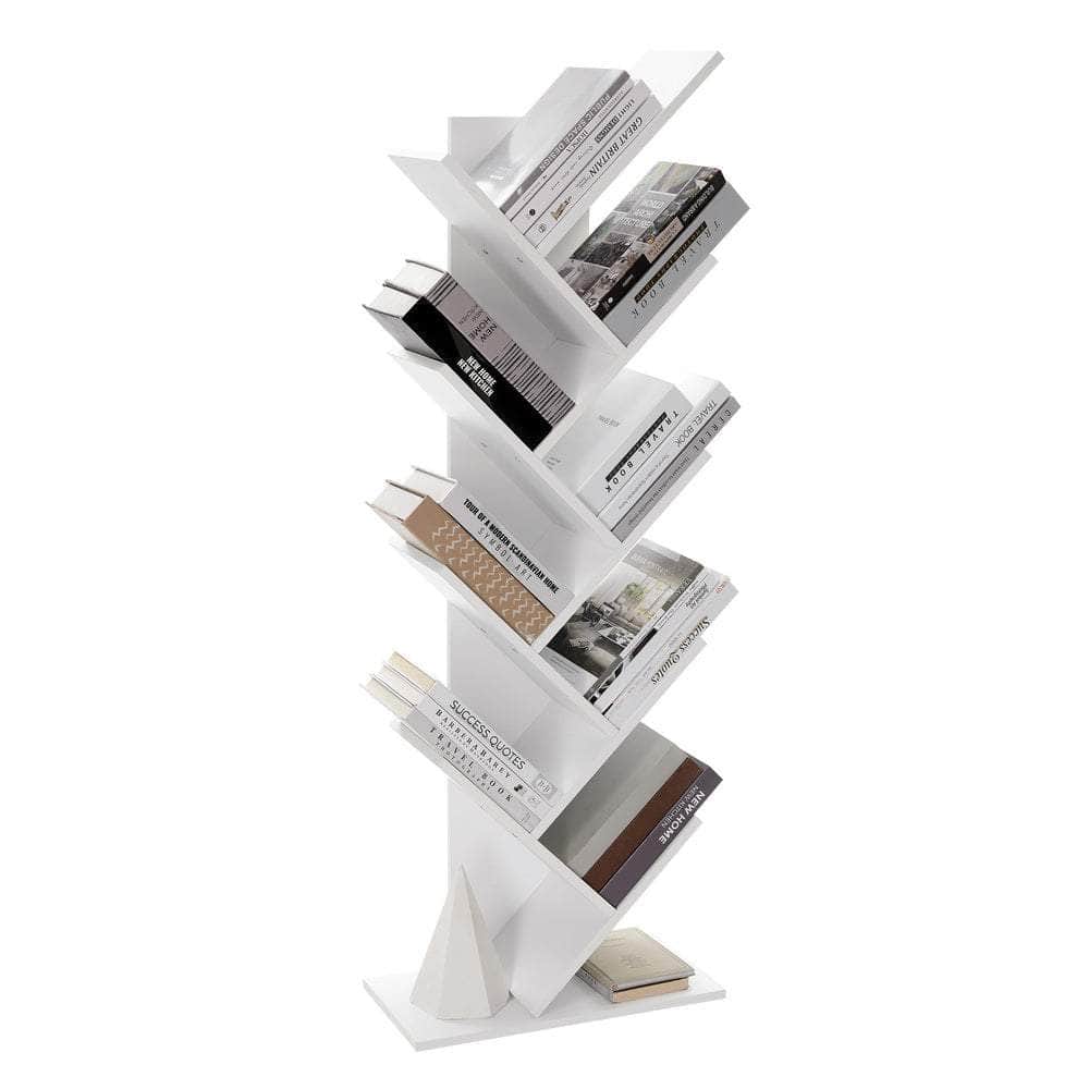 Tree Bookshelf 8 Tier White LBC11WTV1