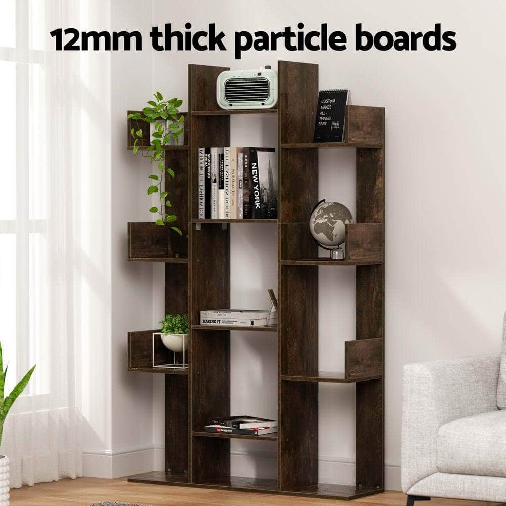 Tree-Shaped Bookshelf Romi Walnut