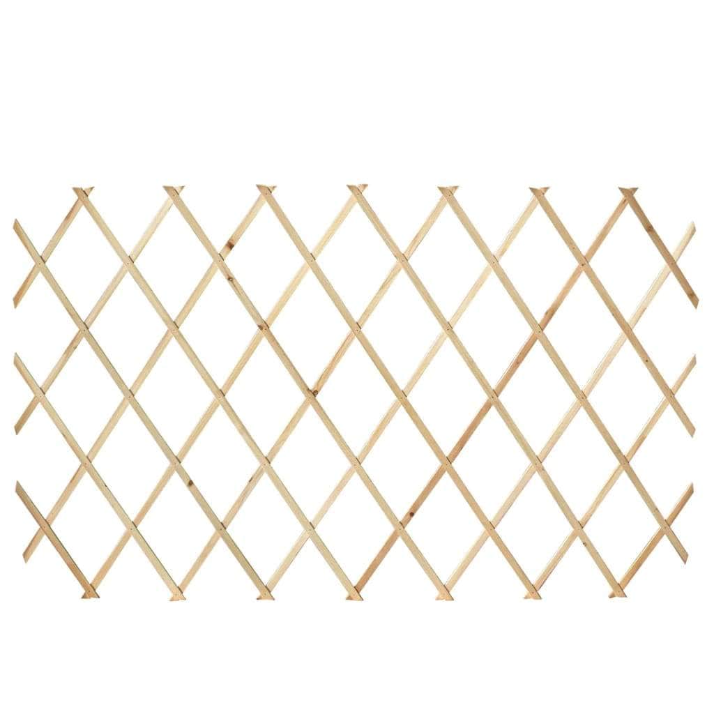 Trellis Fence 5 pcs Solid Wood