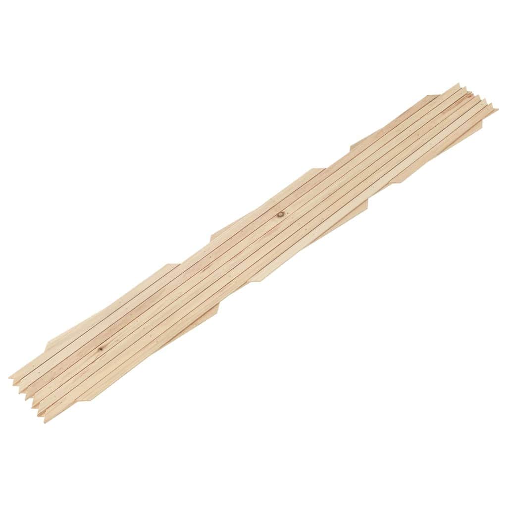 Fence Panels - Trellis Fences 5 pcs Solid Firwood