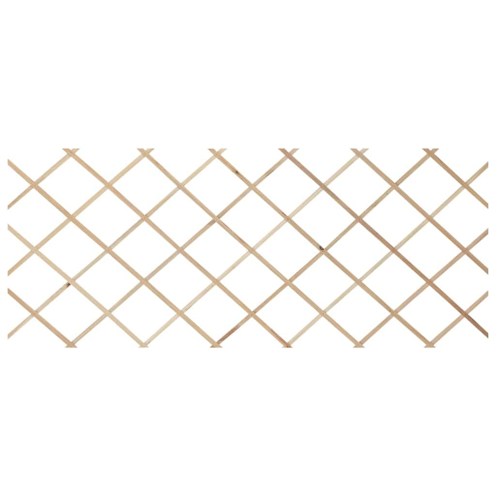 5 Pcs - Trellis Fences 5 pcs Solid Firwood