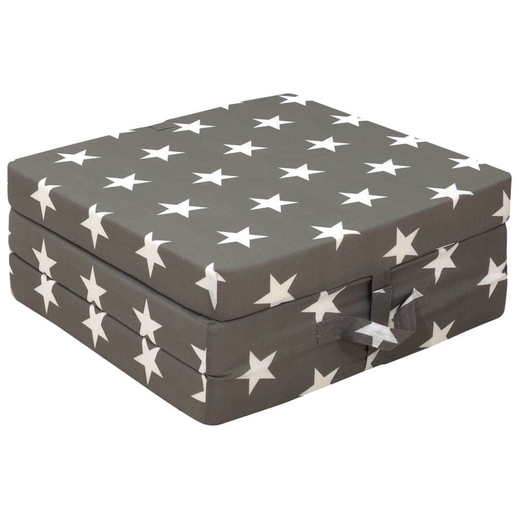 Trifold Foam Mattress Grey