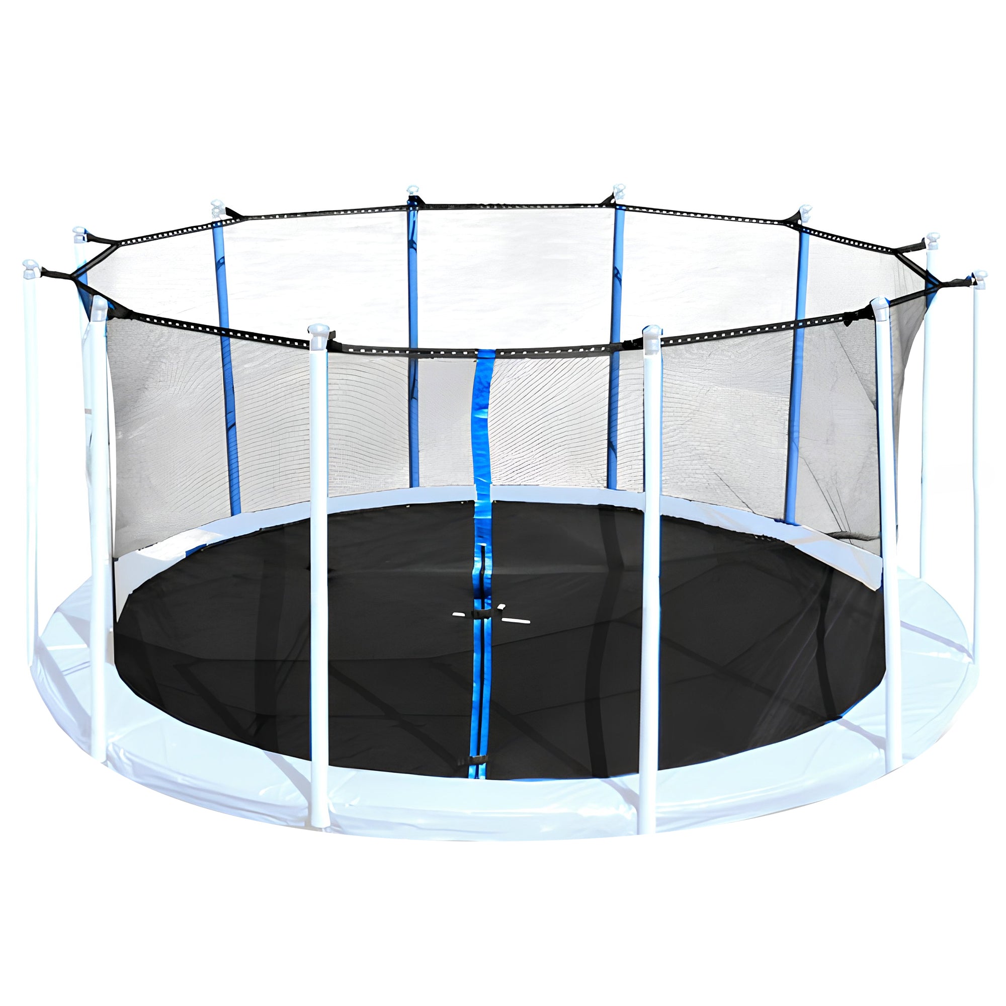 16ft Trampoline Replacement Inner Net 12 Pole | Simpledeals