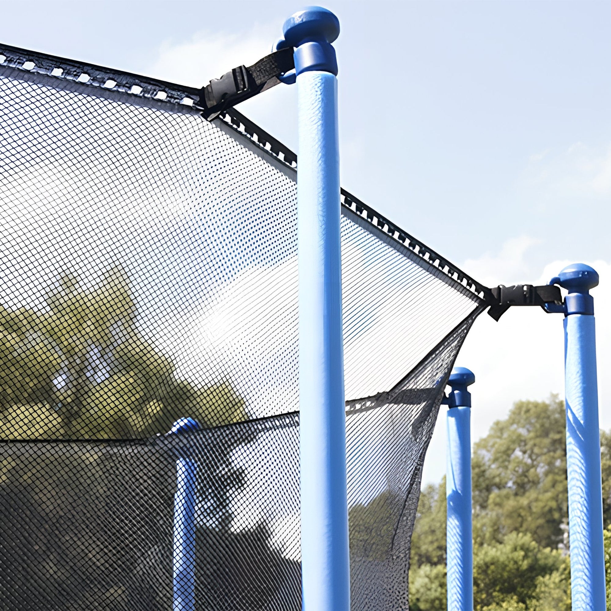16ft Trampoline Replacement Inner Net 12 Pole | Simpledeals