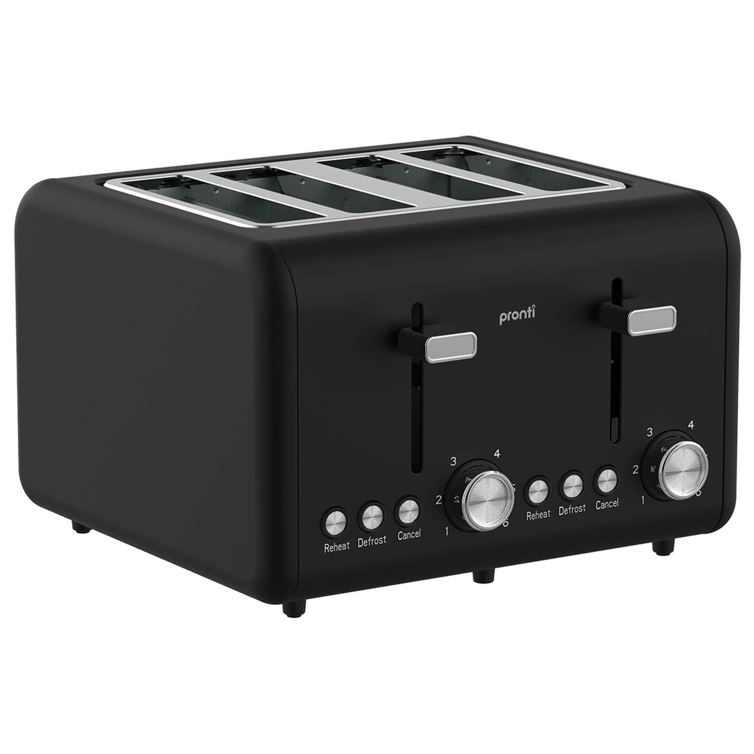 4 Slice Toaster Dual Control 28x28.5x18.5cm
