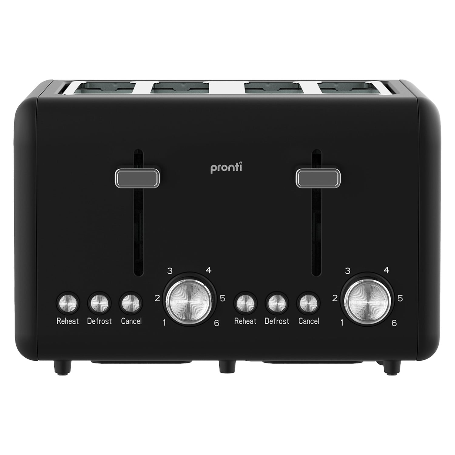 4 Slice Toaster Dual Control 28x28.5x18.5cm