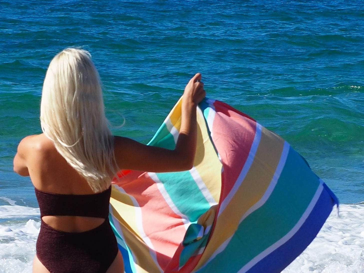 Turksih Cotton Towel - Summer/Multi/Black/White/Blue/Green/Pink