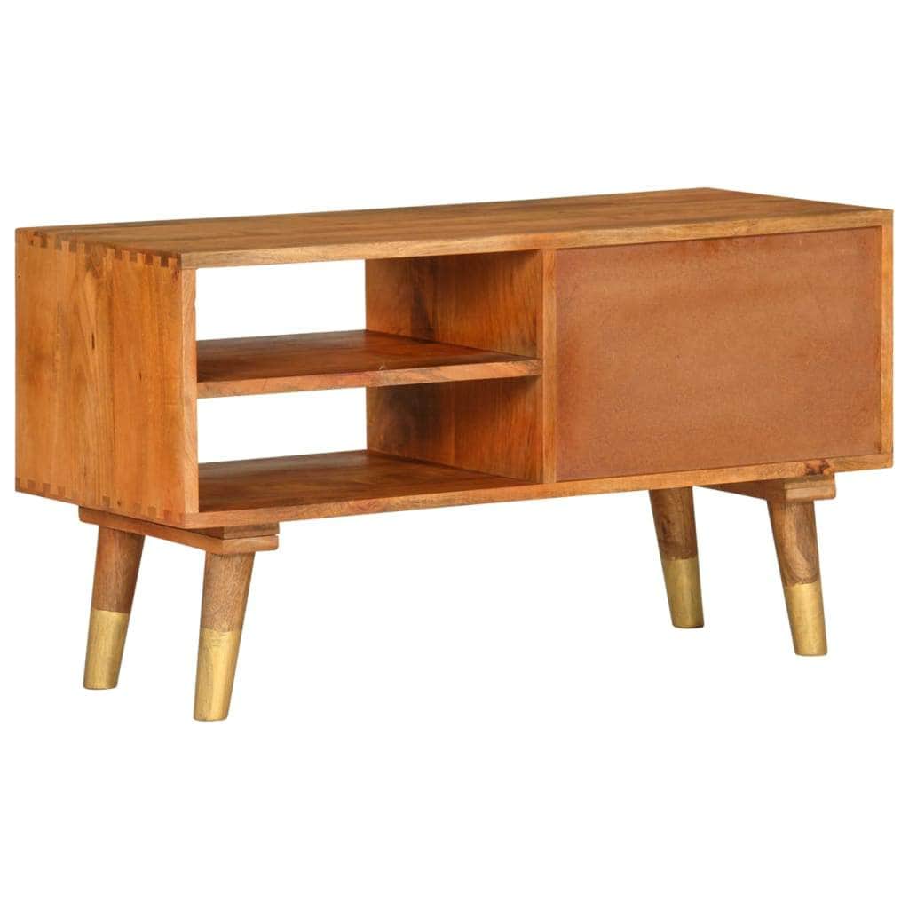 TV Cabinet 2 Drawers mango wood