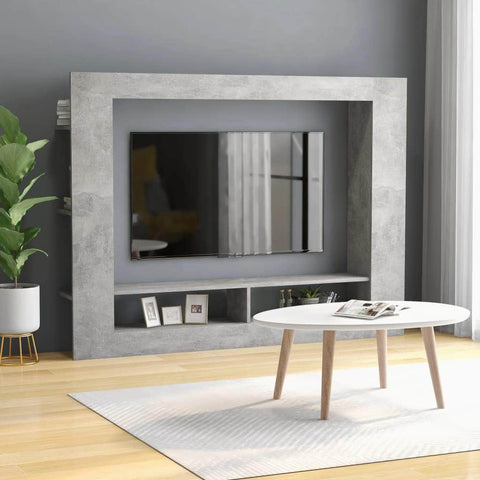 TV Cabinet Concrete Grey /Chipboard