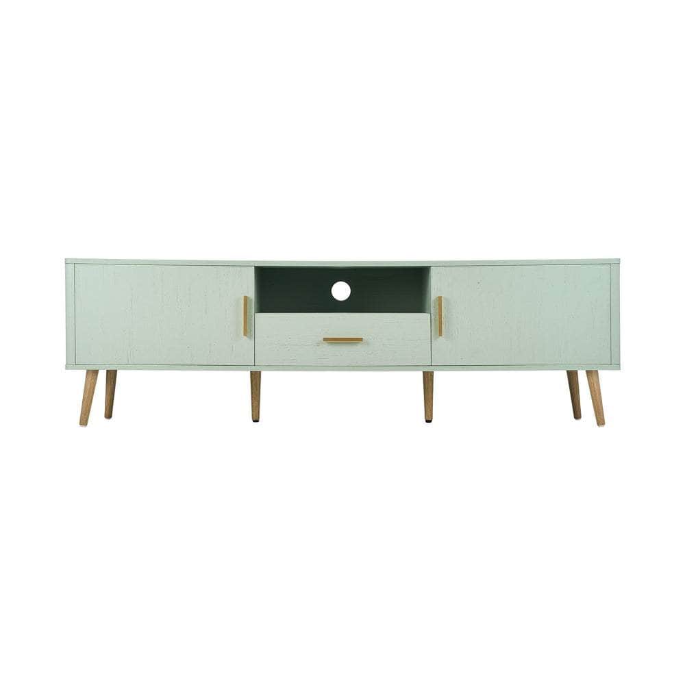 TV Cabinet Entertainment Unit Stand 160cm Green
