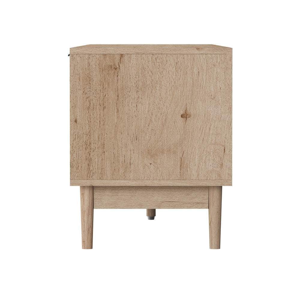 TV Cabinet Entertainment Unit Stand 160cm Natural
