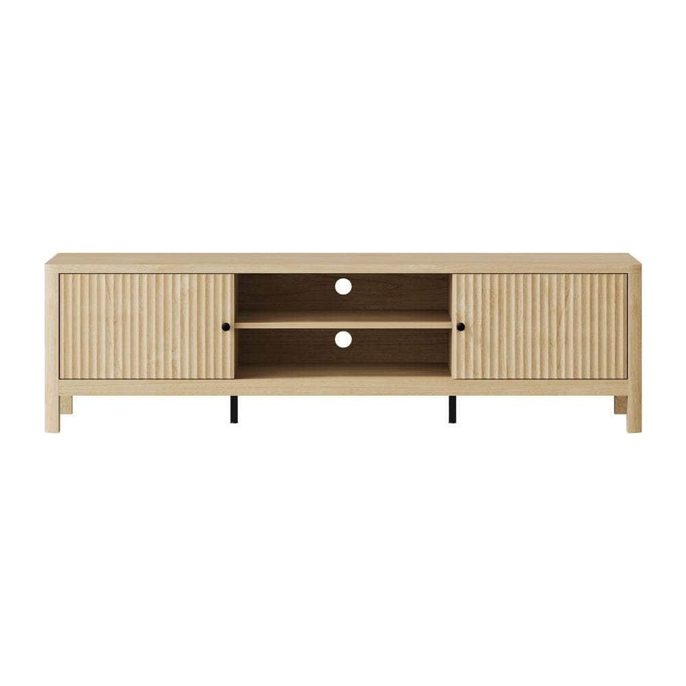 TV Cabinet Entertainment Unit Stand 160cm Natural