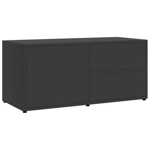 TV Cabinet Grey Chipboard 1