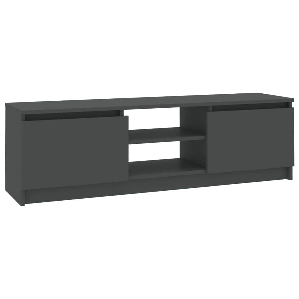 TV Cabinet Grey-Chipboard