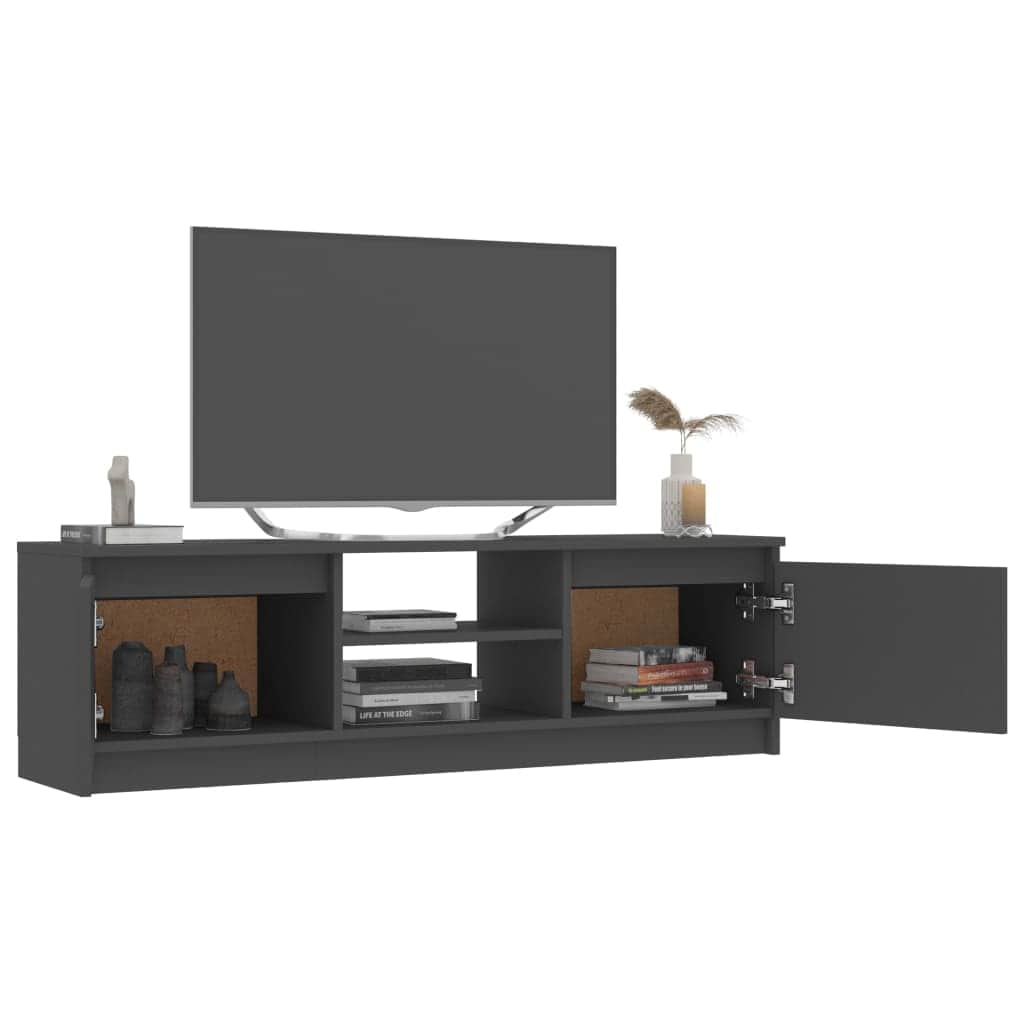 TV Cabinet Grey-Chipboard