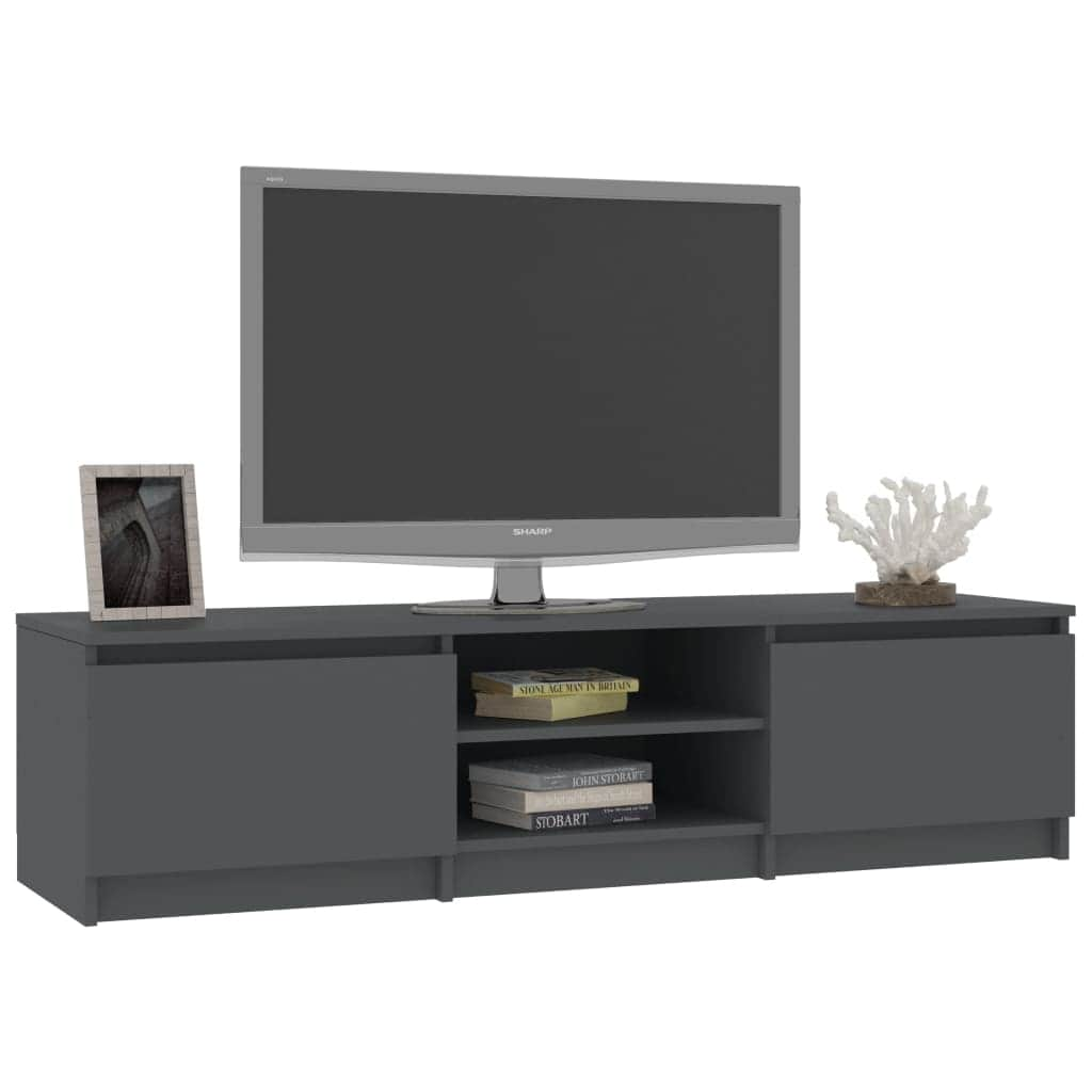 TV Cabinet Grey,  Chipboard